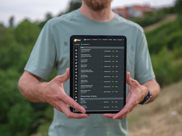 Schermata di 1bet Sports