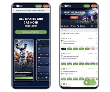 20Bet Mobile Screenshots