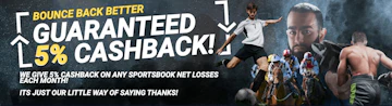 5 cashback Meta Betting