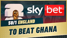 501 Emgland to beat Ghana