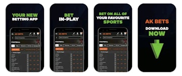 AK Bets on mobile device