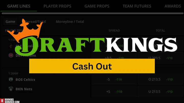 How to Cash Out on DraftKings Sportsbook (Lock in Profit Early!)