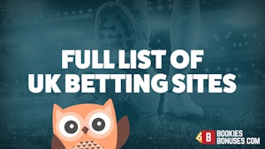 Full list of UK betting sites article