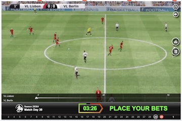 Photo of virtual sports on Bahigo