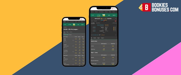 Bet365 CSGO betting iPhone Screenshots