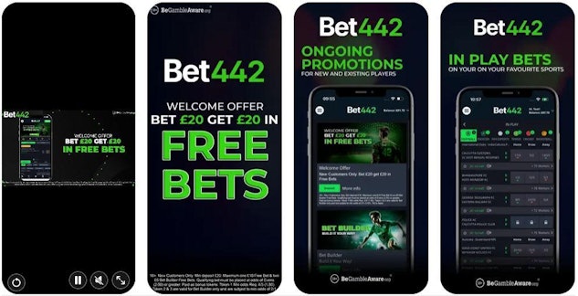 Bet442 ios app preview
