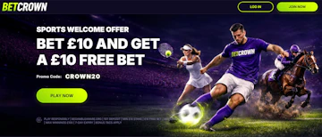 Betcrown 10 10 landing page