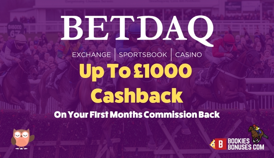 Betdaq 1000 commission back