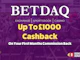 Betdaq 1000 commission back