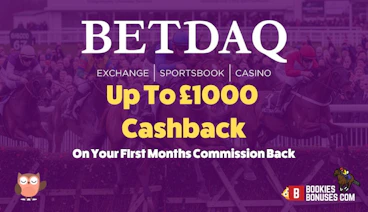 Betdaq 1000 commission back