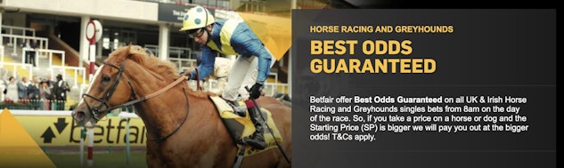 Betfair best odds guaranteed
