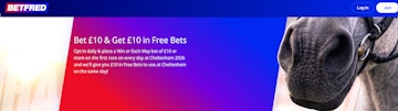 Betfred Free Bet Every Day At Cheltenham