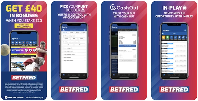 Betfred app preview