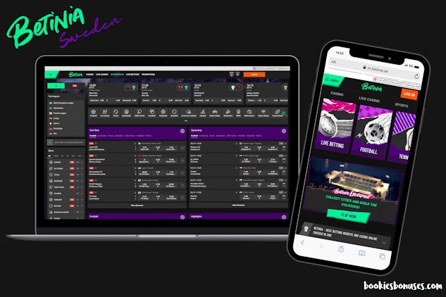Betinia Sportsbook Sweden