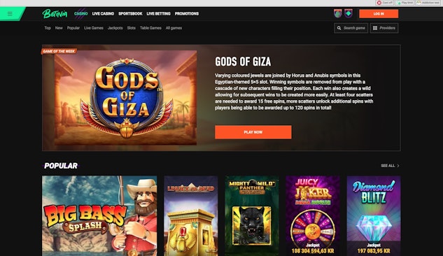 Betinia Sweden Casino