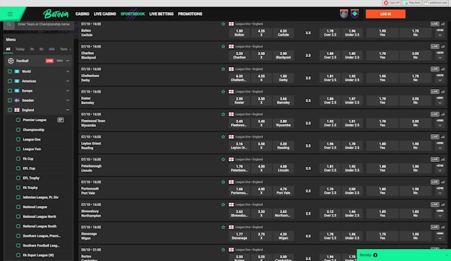 Betinia Sweden Football Betting