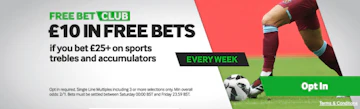 Betway Free Bet Club