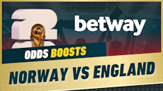 Betway Norway v England Boosts