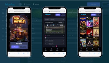 Bluefox Casino mobile browser screenshots