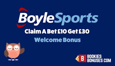 Boylesports Bet 10 Get 30 Promo