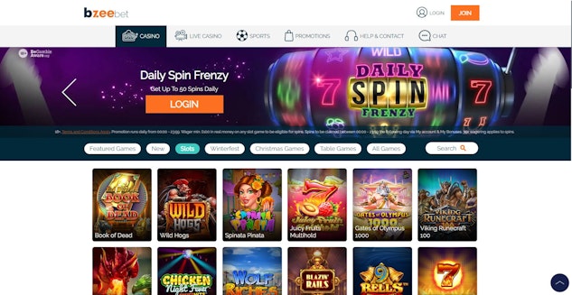 Bzeebet casino offers a widerange of slots and various promotions to keep players engaged