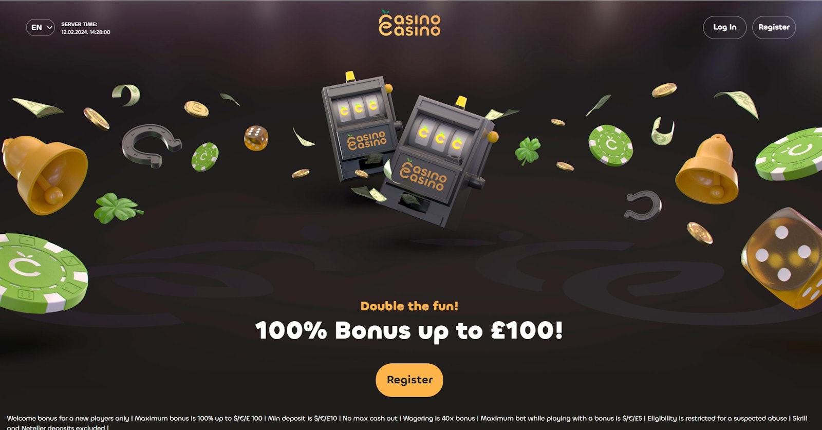 Casino Casino welcome offer