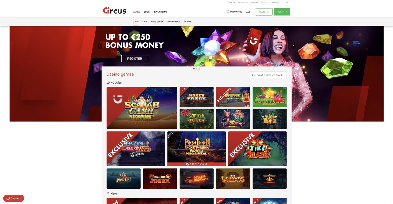Circus Casino Slots