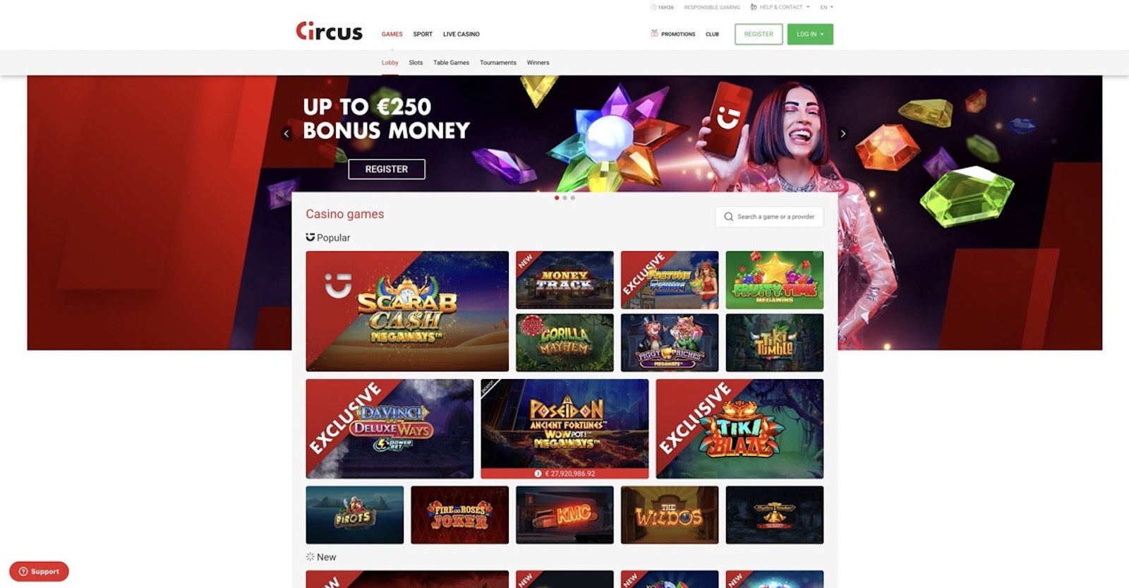Circus Casino Slots