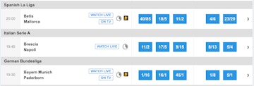 Betfair live streaming