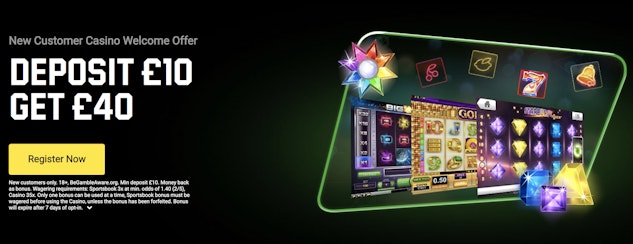 Unibet Casino welcome offer