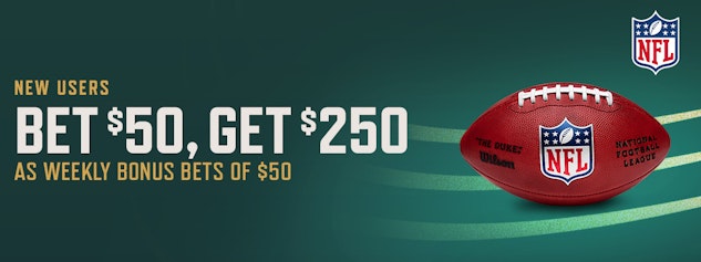 Caesars Sportsbook Promo Code for NFL Week 2: Bet $50, Get $250 Bonus