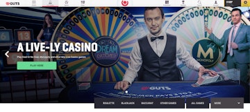 Guts live casino