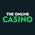 The online casino white logo