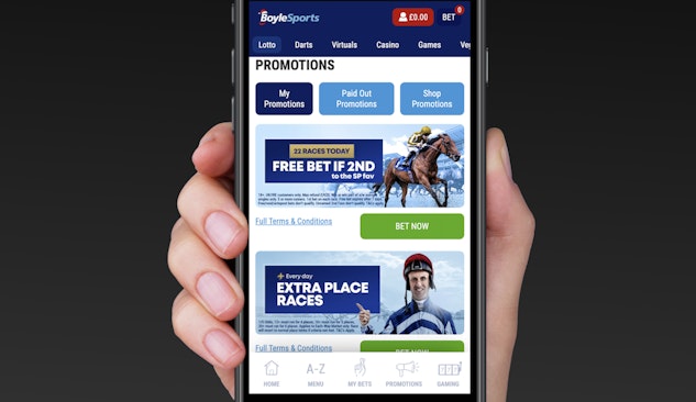 Boylesports Sign Up Offer Bet 10 Get 20 In Free Bets Mar 2022