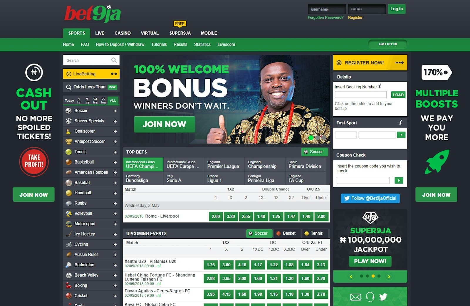 Bet9ja Sports