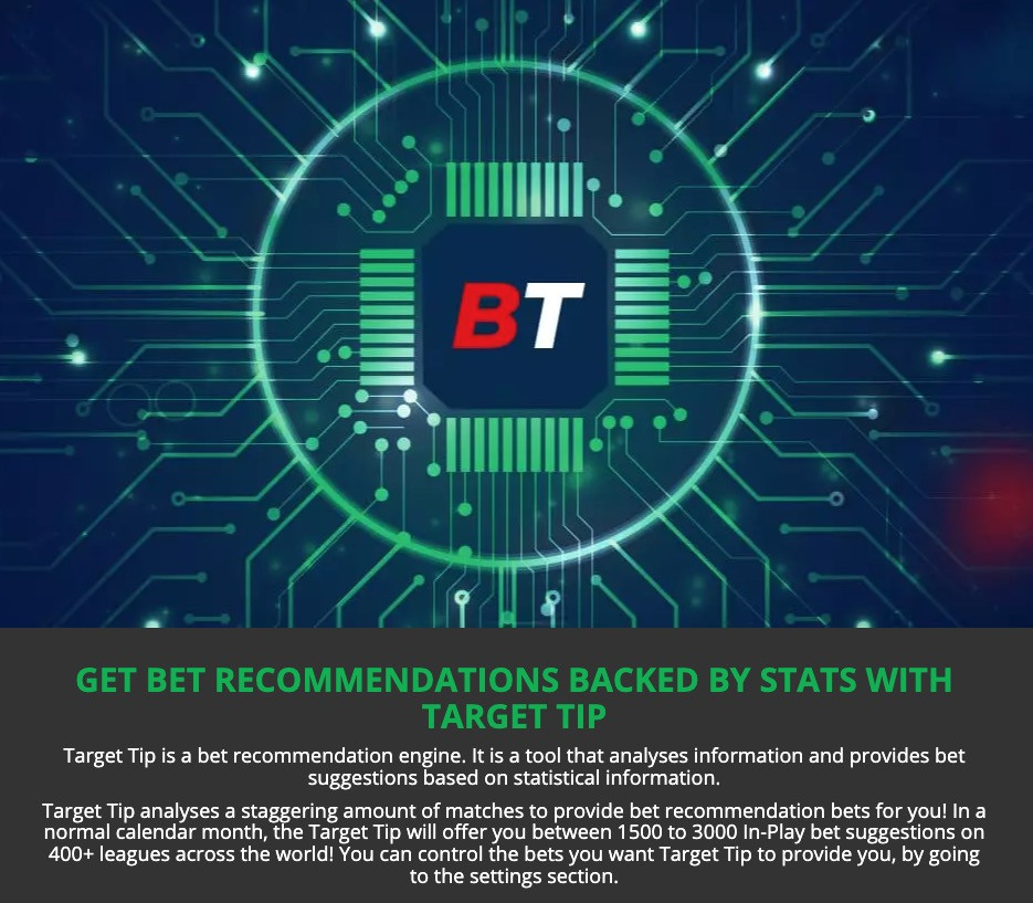 BetTarget target tip overview