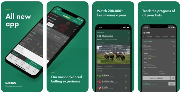 Bet365 app preview