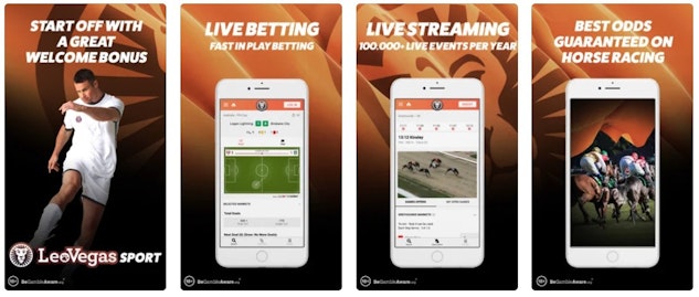 Leovegas app preview