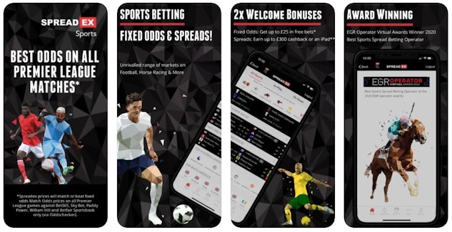 Spreadex app preview
