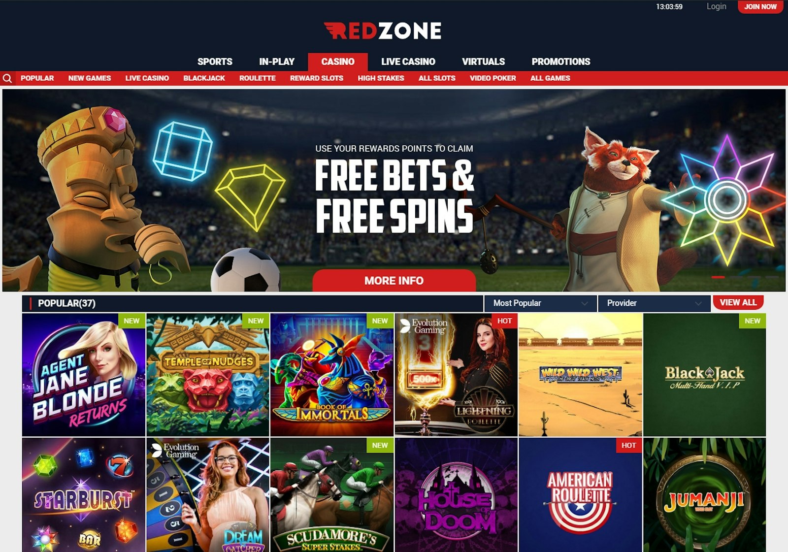 RedZoneSports Casino