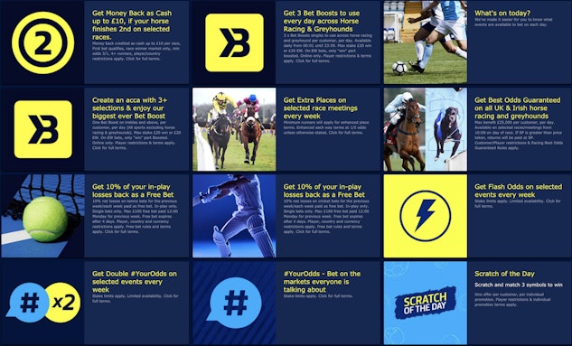 William hill betting promotions
