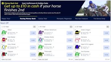 William hill horse racing markets