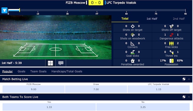 William hill football betting top champions league