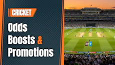Cricket odds boosts