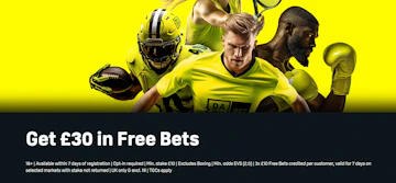 DAZN Bet Bet 10 Get 30