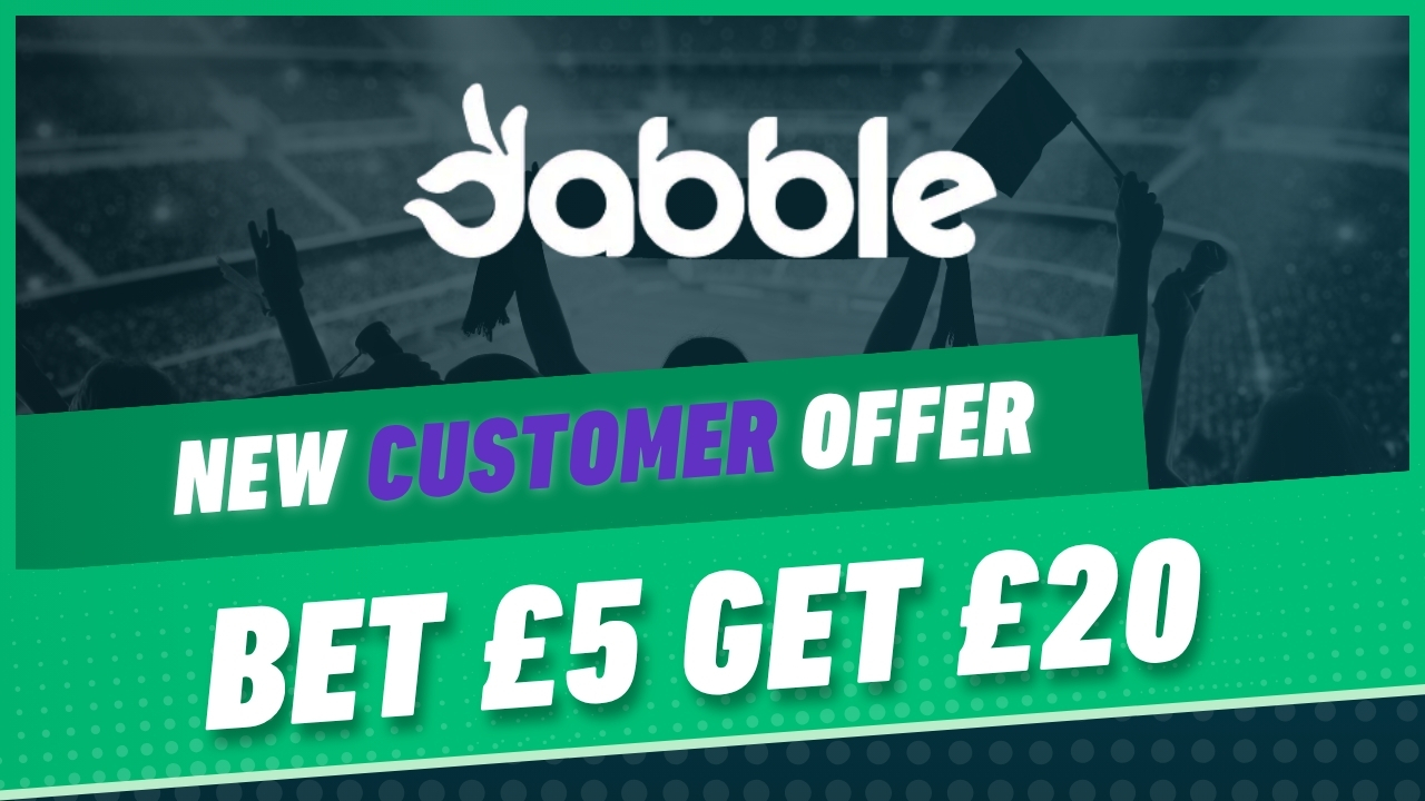 Dabble Bet 5 Get 20