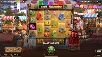 Extra Chilli Epic Spins is one of over 60 live casino titles available at All British Casino