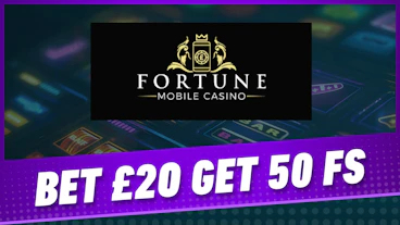Fortune Mobile Casino bonus 50 fs