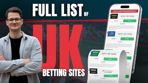Full list of UK betting sites article