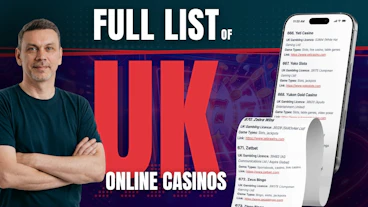 Full list of UK online casinos